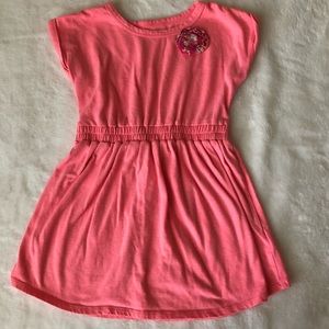 Old navy 5T peach-pink dress